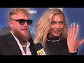 Jake Paul s Fiancee Jutta Leerdam Flashes MASSIVE ENGAGEMENT RING on Red Carpet