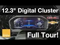 2024 GM Digital Gauge Cluster Full Tour