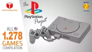 The PlayStation Project - All 1278 NTSC-U USA PSOne Games