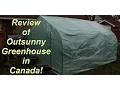 Review of Outsunny Greenhouse 10 ft x11 5 ft