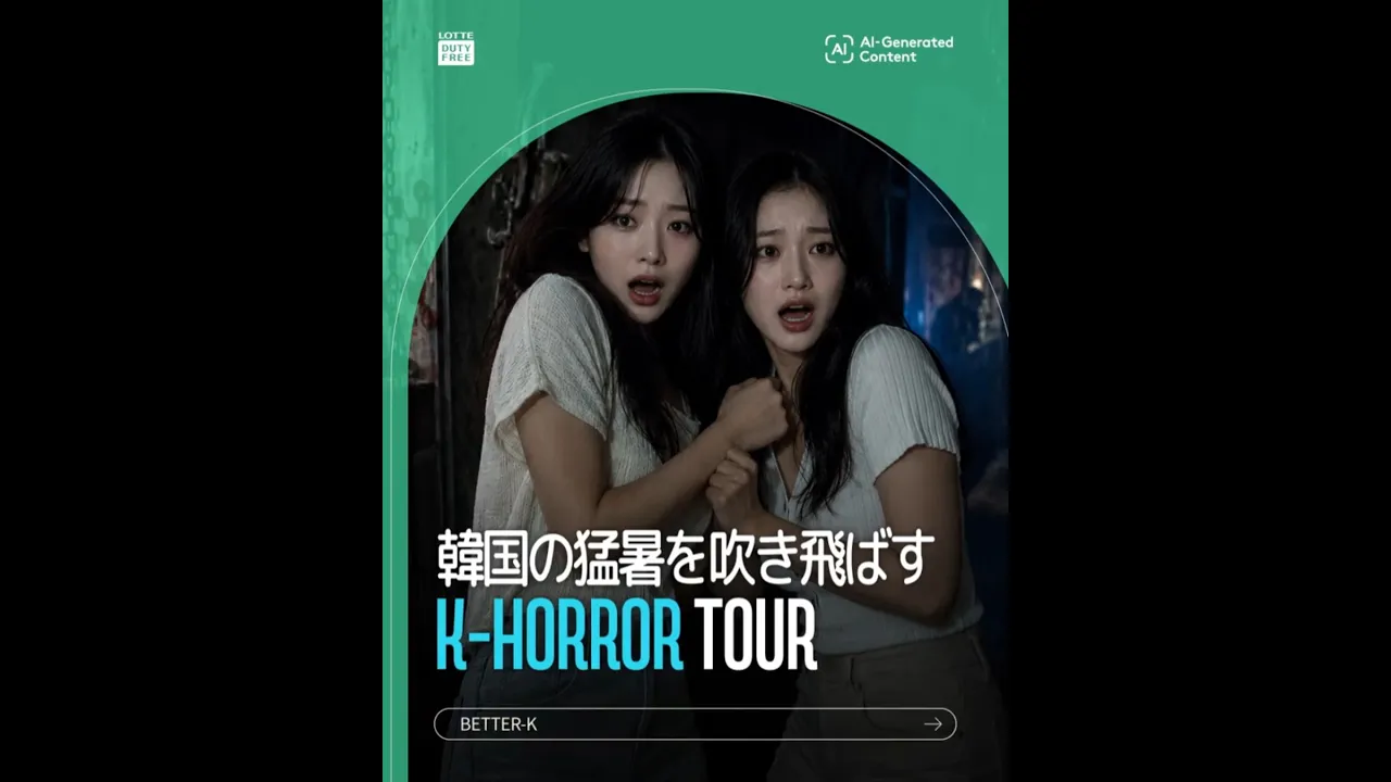 韓国の暑さをいちばんゾクッと吹き飛ばす方法 👻