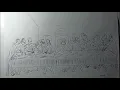 How to draw the last supper