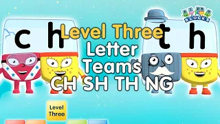 Download #BacktoSchool - Alphablocks Level Three | Letter Teams - CH SH TH NG | Learn How to Read MP3