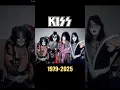 Kiss (1979-2025) #kissband #nostalgia ##rock #music #england #thenandnow #shorts #kiss #nostalgic