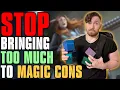 What Not to Bring to MagicCon Magic the Gathering Commander