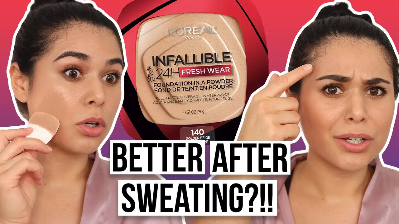 NEW* Loreal INFALLIBLE Up to 24HR Fresh Wear Foundation Review |AlisonHa