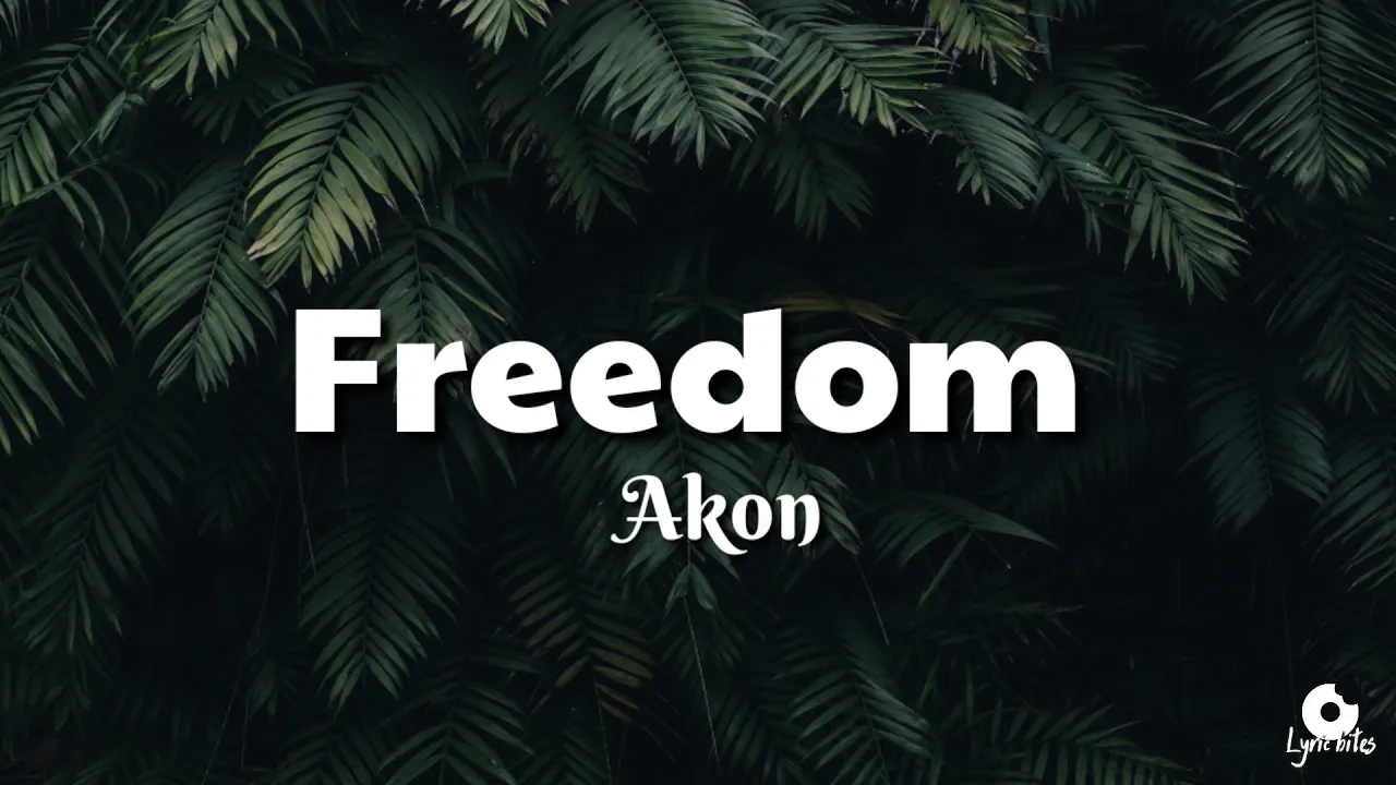 Akon - Freedom (lyrics video)