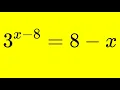 Lambert W Function - solving exponential equations