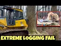 Download Lagu John Deere Dozer Winch Nearly TORN OFF Dragging MASSIVE Logs!