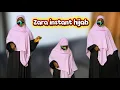 How to cut and sew trending Zara instant hijab