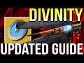 HOW TO GET DIVINITY EXOTIC TRACE RIFLE IN 2022 EASY UPDATED DIVINE FRAGMENTATION GUIDE DESTINY 2