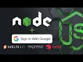 Sign In With Google Oauth2 Client Authentication in Node js Frameworks SvelteKit Express Nest