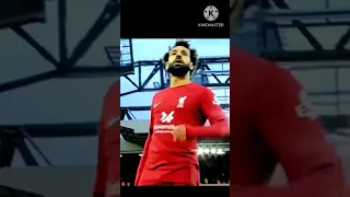 رد محمد صلاح علي هدف هالاند 
