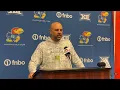 Kansas linebackers coach Chris Simpson press conference 4-9-26