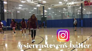 16 Year Old Point Guard Sierra Stevens Has Amazing Court Vision and Passing