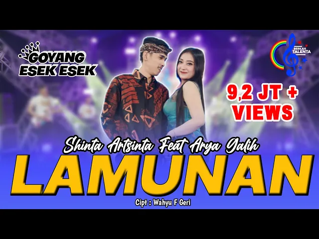 Download MP3 Shinta Arsinta Ft. Arya Galih - Lamunan (Official Music Video) Pindha Samudra Pasang