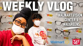 WEEKLY VLOG EYE GLASSES AN EARACHE WALMART VISION CENTER WALGREENS
