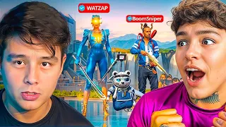 BOOM Y WATZ JUNTOS EN FREE FIRE POR PRIMERA VEZ!
