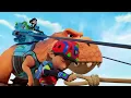 PAW Patrol Teams Up with Rhubarb the Baby T-Rex on Dino Island! 🦖 | PAW Patrol | Nick Jr.