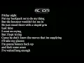 Vigiland - Friday Night‬‬‬ Lyrics