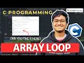 Array Loop of C programming with Codeforces Problem C programming tutorial