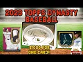 Our BIGGEST risk yet 2023 Topps Dynasty Baseball Hobby Box - review