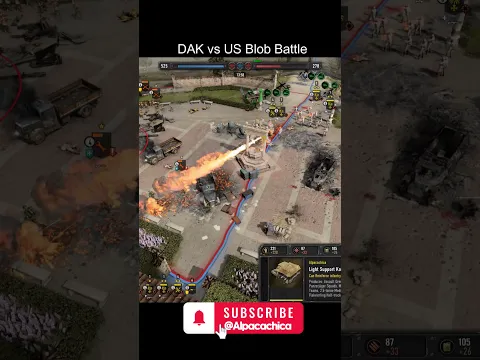 DAK vs US Blob Battle