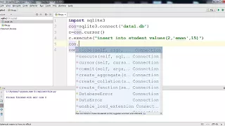 33 - insert data in sqlite3 part 1