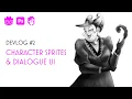Creating expressions for character sprites RPG Devlog