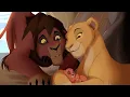 Kovu Kiara and Cubs tribute The Lion King