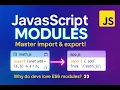 JavaScript Modules Explained ES6 Import Export in 10 Minutes