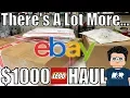 1000 LEGO Haul From eBay LEGO Store RARE LEGO SETS CHEAP