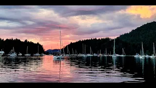 Our longest trip so far to Montague Harbour, Ganges, and Tent Island