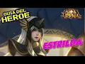 GUIA DEL HEROE ESTRILDA CABALLERO DE CORAJE - AFK ARENA