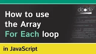 Array forEach method in Javascript Array prototype forEach