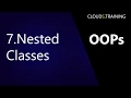 7 Nested Classes
