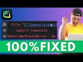 Fix Module Not Found Error in PyCharm ModuleNotFound Error 2024