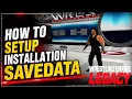 How to Setup Installation Savedata in Wrestling Empire Legacy Tutorial by Kingzone