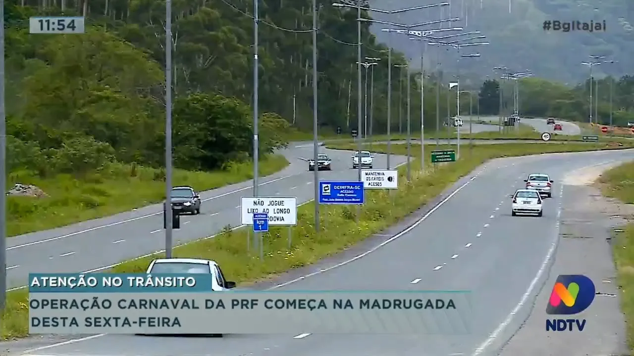 Operação carnaval nas rodovias começa na madrugada desta sexta-feira