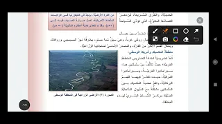 موقع متميز وسطح ذو مظاهر تضريسية الدرس الأول جغرافية المنهاج السوري الجديد الصف الثامن 