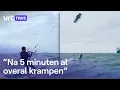Download Lagu Drie Belgen steken kitesurfend het Kanaal over tussen Zeebrugge en Ramsgate