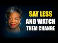 These 5 Silences Earn More Respect Than Any Argument Maya Angelou Reflection