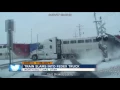 Train slams into Fedex Truck