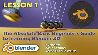 Basic Blender #1 – Overview, basic actions and keyboard shortcuts