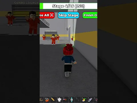 Haaland escape POLICE PLAYERS PRISON RUN OBBY CHALLENGE 😰 #roblox #shorts
