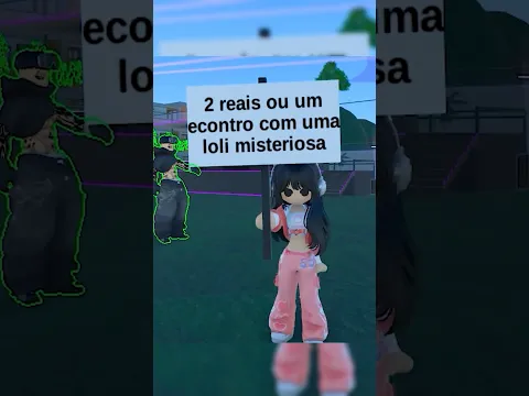 FINGI ser LOLI com VOZ MODIFICADA no ROBLOX… olha no que deu 😳