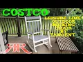 COSTCO OUTDOOR ROCKING CHAIR LEISURE LINE