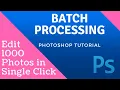Batch Processing in Photoshop CS5 Automate Action
