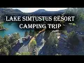 Camping at Lake Simtustus Resort With Friends