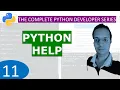 11 Python Help Function Documentation Python Tutorial Developer Series A - Z